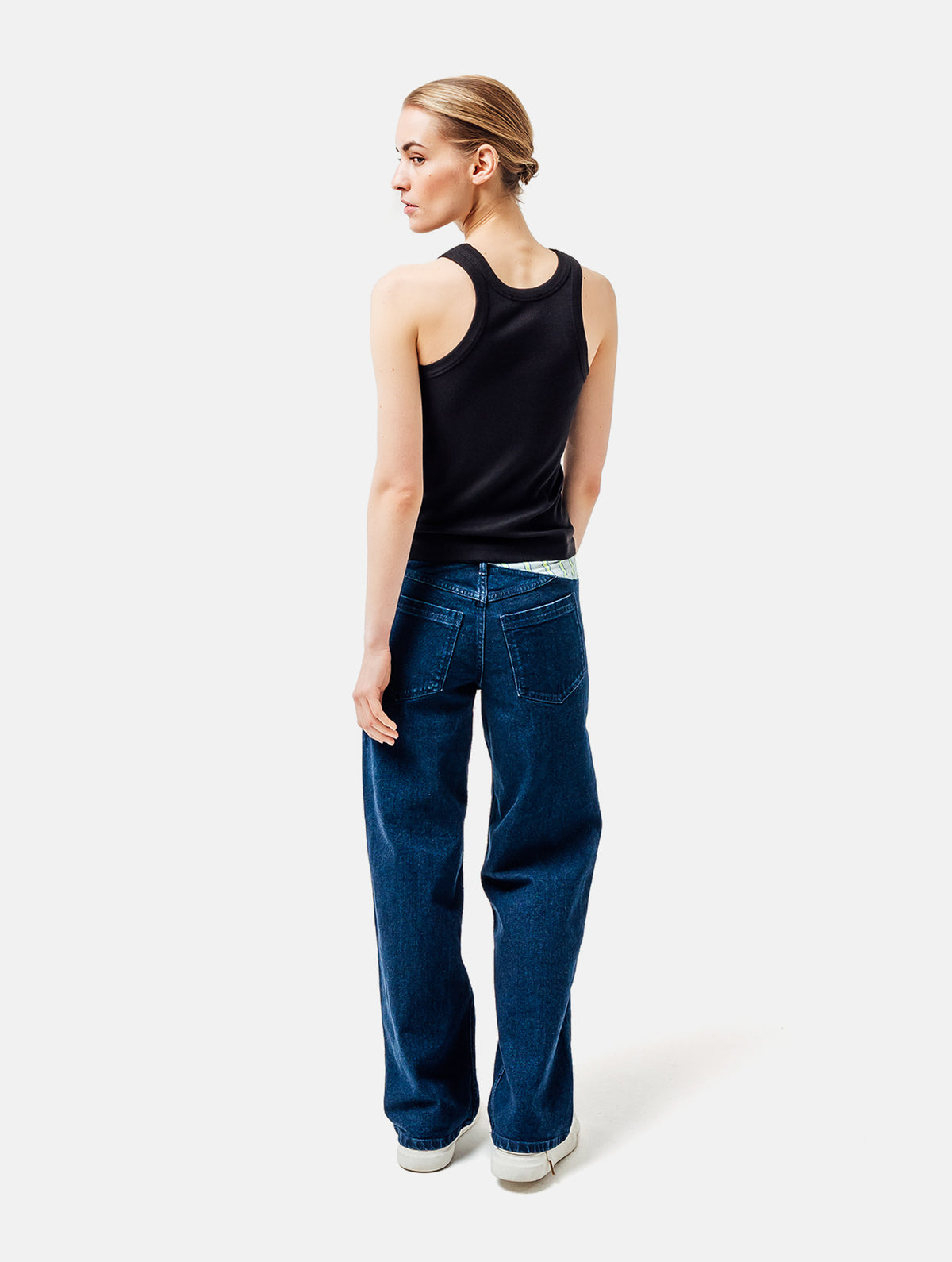 Tanktop aus weichen Rippenjersey, gefertigt aus hochwertigem Baumwoll- und Bamboo Mix mit Elastan.